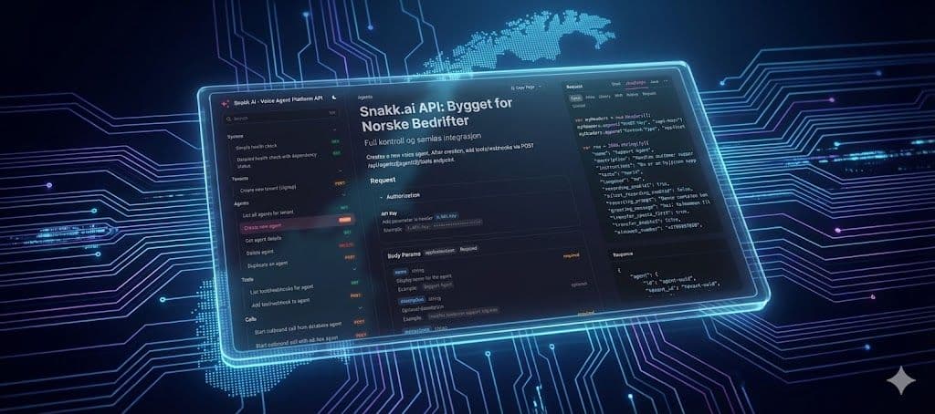 Bygget for utviklere.